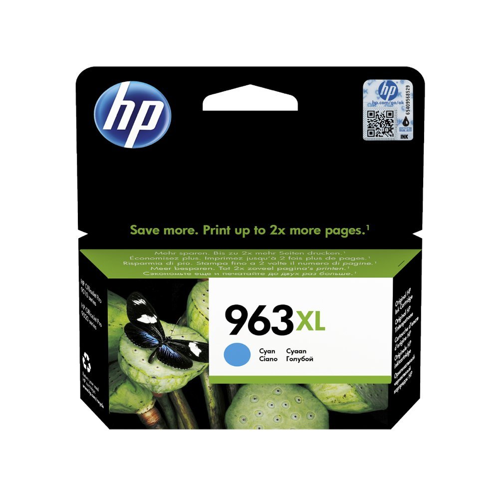 HP Ink Cartridge 963XL Cyan HP Ink Cartridge 963XL Cyan
